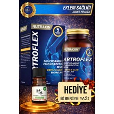 Nutraxin Artroflex 90 Adet Tablet Şeytan Pençesi + Hrblsglk Biberiye Yağı (Hediye)