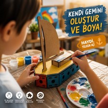 DIY 3D Yelkenli Gemi Maketi