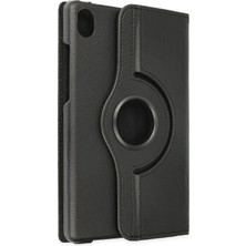 LTG Nova Tab M8 Kılıf 360 Tablet Deri Kılıf - Siyah