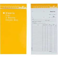 Umurofis Spariş Fişi Küçük Boy 5 Li Paket