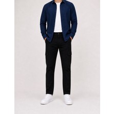 My Tekstil Siyah Erkek Kargo Pantolon