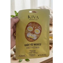 Kokoş Kıva Kağıt Maske Kedi Figürlü