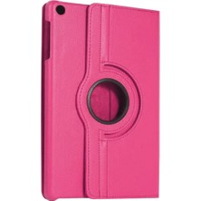 LTG Nova Galaxy Tab A11 360 Tablet Deri Kılıf - Pembe