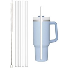 Stanley Tüm Marka ve Modeller ile Uyumlu Tritan Malzeme Yedek Pipet 1.18 Lt, 0.89 Lt Kesilebilir 4 Adet