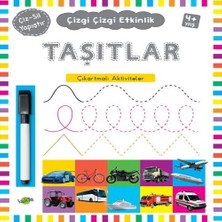 Renas Store Çizgi Çizgi Etkinlik - Taşıtlar (4+ Yaş)