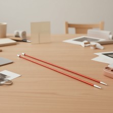 Knitpro Zing 35 cm Renkli Metal Örgü Şişi Hafif Alüminyum ve Pürüzsüz Kayganlık Özellikli