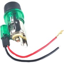 Space Otovo Yeşil Işıklı Çakmak 12V(KOLAY Montaj)