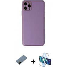 Pileli Store Pilelistore™ iPhone 11 Pro Max Kılıf Yadigar Klasik - Siyah 3D Antistatik Seramik Nano Ekran Koruyucu + Shine Kamera Lens Koruma Cam - Sh