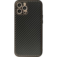 Bilfold 12 Pro Max Kılıf Co Karbon - Siyah