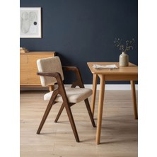 Gazzini Furniture Tetra Kolçaklı Ahşap Sandalye