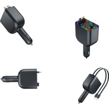 Space Otovo Şarj Kablolu Type-C ve USB Girişli Mp3 Player