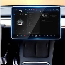 Space Tesla Model Y Ekran Koruyucu, 15 Inç (2017-2024), Hd Temperli Cam