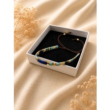 Derin's Design Art Tila Bileklik Mavi Tonları / Aurelia Tila Koleksiyonu