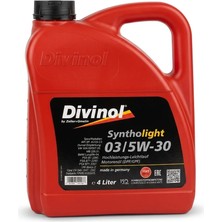Zeller Gmelin Divinol Syntholight 03 5W-30 Motor Yağı (4 Lt= 3,4 Kg)
