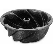 Rss Lav Metal Granit Rüzgar Gülü Döküm Kek Kalıbı 26 cm