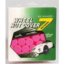 Space Şık Silikon Bijon Kılıfları 19MM 20'li Paket Pembe
