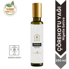 Sera Natura Çörekotu Yağı 250 ml %100 Saf, Yüksek Timokinonlu, Soğuk Sıkım
