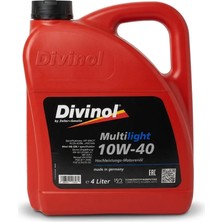 Zeller Gmelin Divinol Multilight 10W 40 Motor Yağı (4 Lt=3,48 Kg)