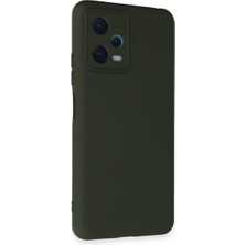 Ne Lazım Bana Note 12 5g Kılıf Nano Içi Kadife - Koyu Yeşil
