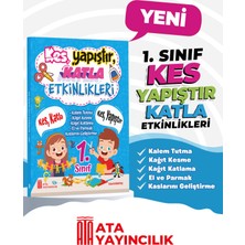 Ata Yayıncılık 1. Sınıf Kes Yapıştır Katla Etkinlikleri