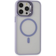 Ne Lazım Bana Joko 15 Pro Max Kılıf Lens Magsafe Standlı Kapak - Lila
