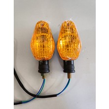 Volta Apec Apt4 Kasalı Eketrikli Motor Ön Sinyal Takımı Sağ-Sol (12V)