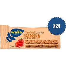 Wasa Kırmızı Biberli ve Krem Peynirli Sandviç (Paprika Sandwich) 37 G x 24 Adet