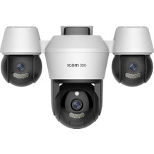 Q361 , 3 Lens Hareketli, 9 Mp Çözünürlük, Akıllı Wifi Ptz Güvenlik Kamerası