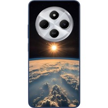 Le Balvo Redmi 14C Uyumlu Uzay Günbatımı Baskılı Silikon Kılıf