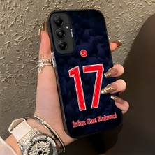 HONTINGA Samsung Galaxy A05S ile Uyumlu Kılıfı Silikon Kenar Sert Arka Düşüme Önleyici Basitlik Anti Düşme Kamera Korumali Dünya Kupası 17 Numara Irfan Can Kahveci Desen Telefon Kılıfı K1-1220