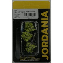 Jordania Jordanıa Maket Ölçekli JE03P-120045 Sonbahar Yeşili Ağaç 1/200 4.5cm. 3'lü Tek Paket