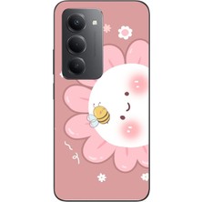 Le Balvo Redmi 15 Uyumlu Papatyam Baskılı Silikon Kılıf