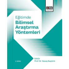 Eğitim Yayınevi Eğitimde Bilimsel Araştırma Yöntemleri