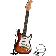 Bontempi Kafa Mikrofonlu Elektronik Rock Gitar 67 cm
