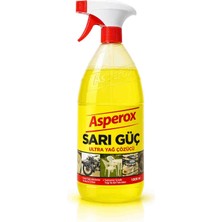 Noix Asperox Sarı Güç Ultra Yağ Çözücü Sprey 1000 ml Güçlü Mutfak ve Genel Temizlik Yağ Kir Çıkarıcı