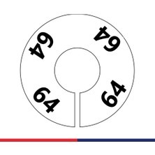 Jokey Ambalaj Arka / Ön Baskılı Depo-Stok Beden Ayracı (64)