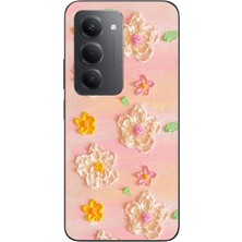 Le Balvo Redmi 15 Uyumlu Pastel Papatya Baskılı Silikon Kılıf