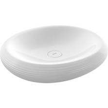 Bocchı Bocchi Strata Tezgahüstü Lavabo 49 cm Beyaz