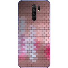 Le Balvo Redmi 9 Uyumlu Renkli Duvar Baskılı Silikon Kılıf