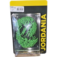 Jordania Jordanıa Maket Ölçekli JE03P-T303690 Koyu Yeşil Ağaç 1/50 10CM. 2'li Tek Paket