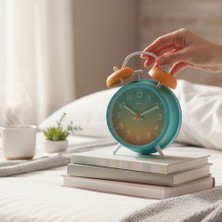 Keyfim Shop Dekoratif Büyük Boy Masa Üstü Işıklı Çalar Saat