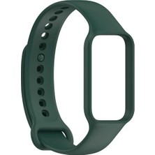 Nanospace Xiaomi Mi Band 9 Active / Redmi Band 3 Için Kordon Ayarlanabilir Silikon Spor Saat Kayışı