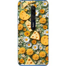 Le Balvo Redmi 8 Uyumlu Peynirler Baskılı Silikon Kılıf
