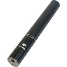 Cohiba Özel Üretim Siyah Metal Puro Tüpü & Tek Torch Pürmüz Puro Çakmağı - TR9619