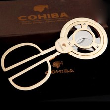 Cohiba Gold 3 Bıçaklı Puro Makası - TR820