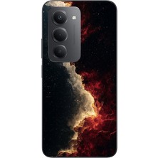 Le Balvo Redmi 15 Uyumlu Uzay Boşluğu Baskılı Silikon Kılıf