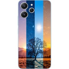 Le Balvo Redmi 12 Uyumlu Gündoğumu Mevsimi Baskılı Silikon Kılıf