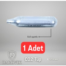 Darovik Co2 Havalı Tüp 12 Gram Co 2 Tabanca Tüpü