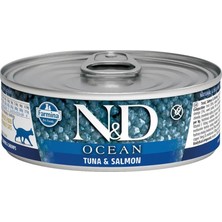 Belirtilmemiş N&d Ocean Ton Balıklı & Somonlu Yetişkin Kedi Konservesi 70 gr