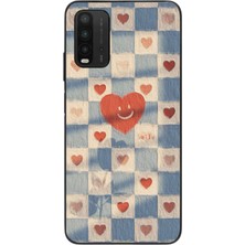 Le Balvo Redmi 9t Uyumlu Kalplerin Gülümsemesi Baskılı Silikon Kılıf